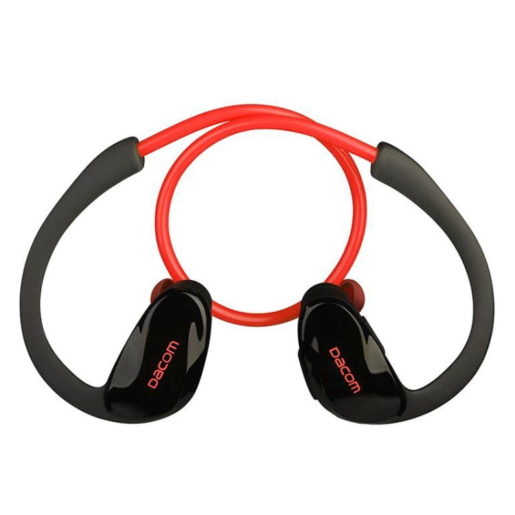 Dacom Athlete Sport Running Auriculares Bluetooth Auriculares de Audio  Stereo con Micrófono (Rojo)