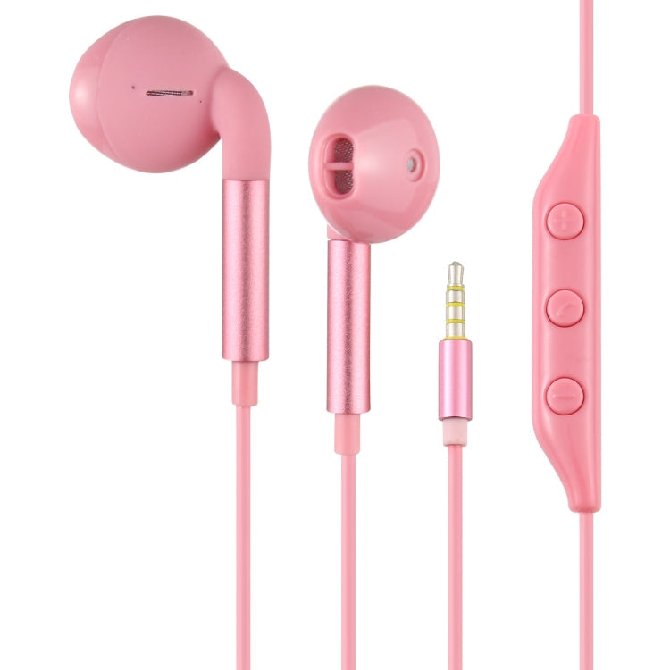 520 Wired Control In-Ear Headphones with 3.5mm Plug Cable length: 1.2m (Pink)