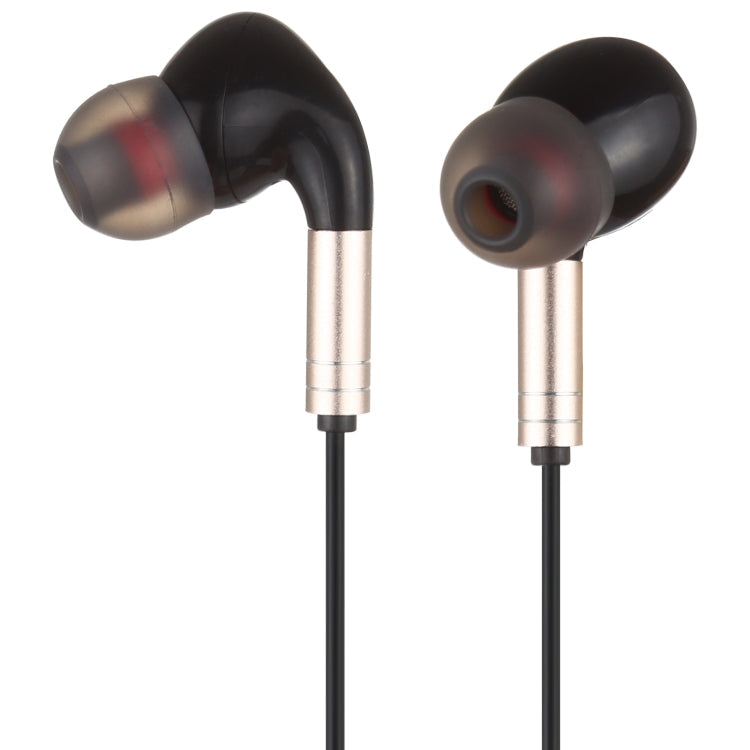 Écouteurs intra-auriculaires à commande filaire 520 avec interface à 8 broches et bouchons d'oreille en silicone Longueur du câble : 1,2 m (Or)
