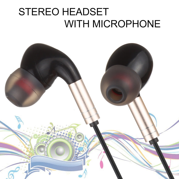 Écouteurs intra-auriculaires à commande filaire 520 avec interface à 8 broches et bouchons d'oreille en silicone Longueur du câble : 1,2 m (Or)