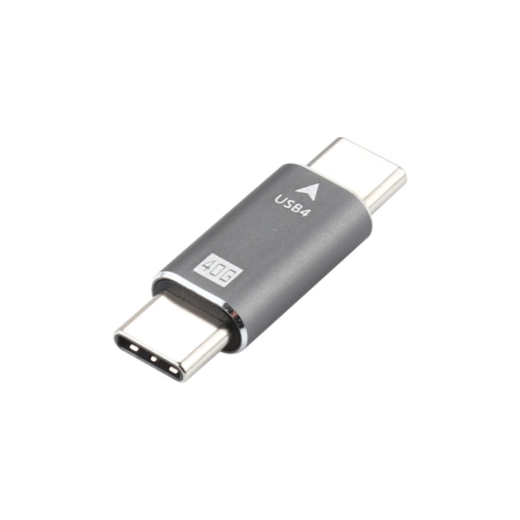 Adaptateur de synchronisation de données 40 Gbps USB-C / Type-C 4.0 Convertisseur de prise mâle à mâle