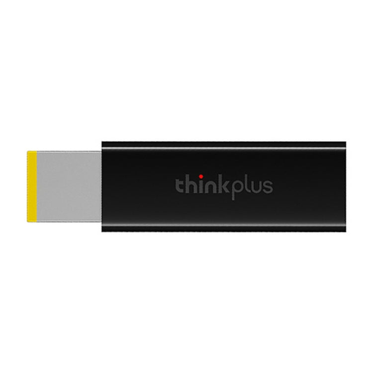 Adaptateur de port carré mince Lenovo thinkPlus USB-C / Type-C (noir)