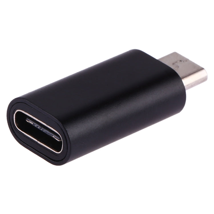 Adaptador convertidor USB-C / Type-C Hembra a Micro USB Macho (Negro)