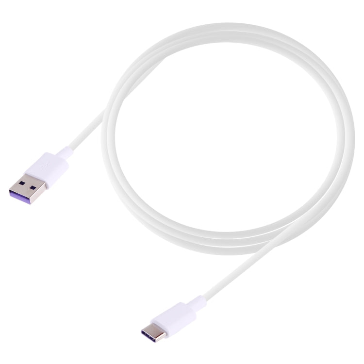 1,5 m 5 V / 4 A USB-zu-USB-C / Typ-C-Schnellladekabel (weiß)