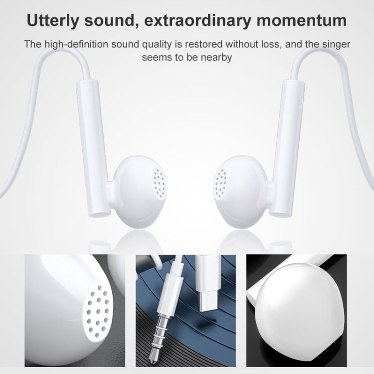 WK YA01 In-Ear 3.5mm Wired Headphones Length: 1.2m