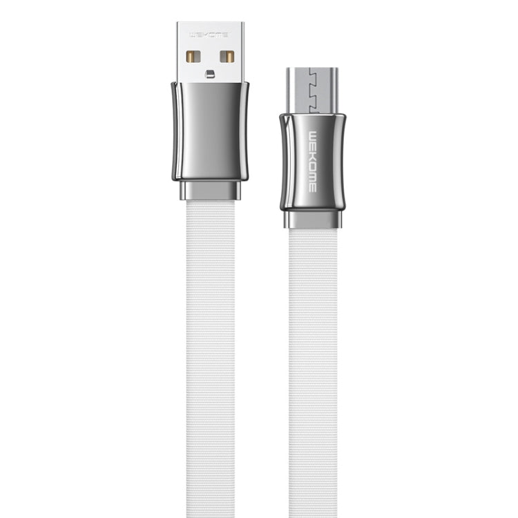WK WDC-139 3A USB to Micro USB King Kong Serial Data Cable (White)