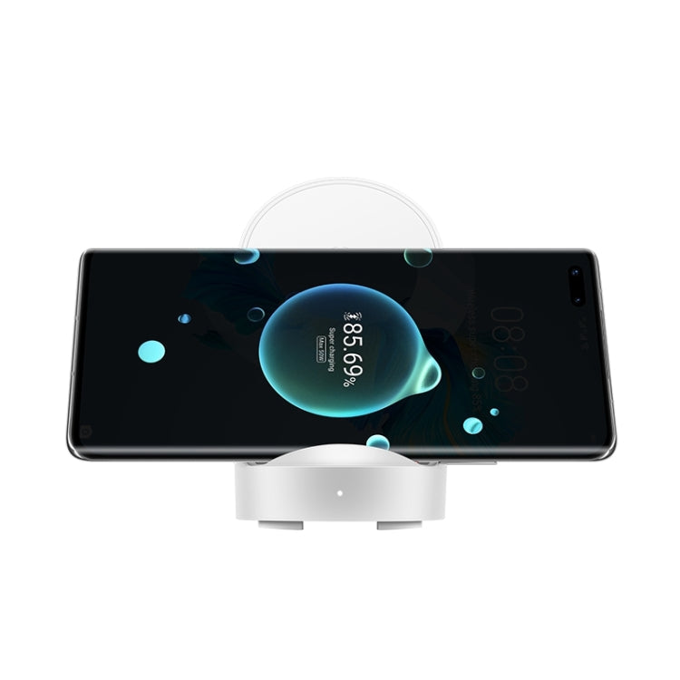 Original Huawei CP62R 50W Max Qi Standard Super Fast Charging Vertical Wireless Charger Stand (White)