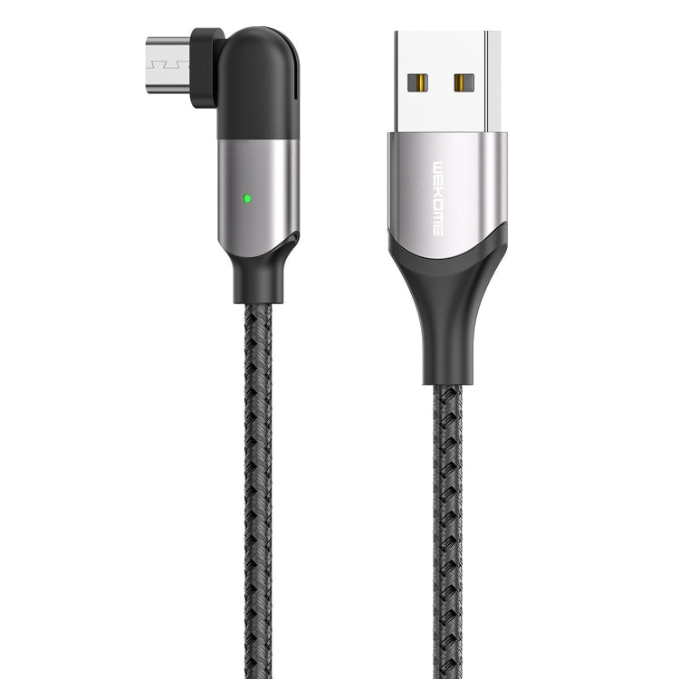 WK WDC-142M 3A Gaming Series USB to Micro USB 180 Degree Rotation Data Cable Length: 1M