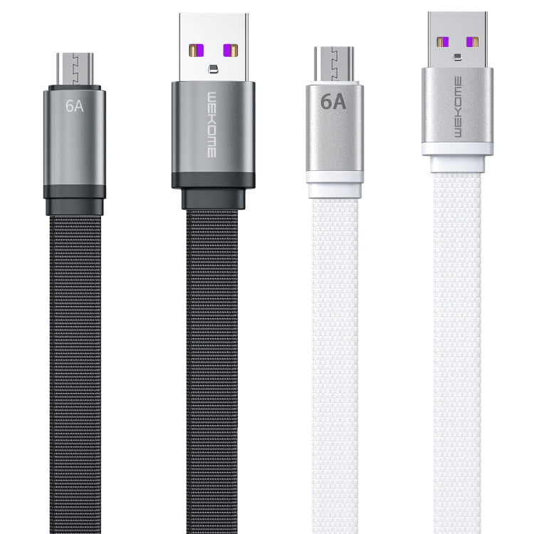 WKWDC-156m 6AMicroUSB Fast Charging Cable length: 1.5m (Black)