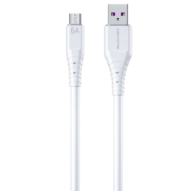 WKWDC-158m6 Silicone MicroUSB Fast Charging Cable Length: 1.5m