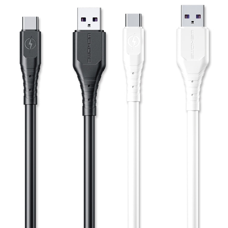 WK WDC-152 6A Type-C / USB-C Fast Charging Cable length: 3M (White)