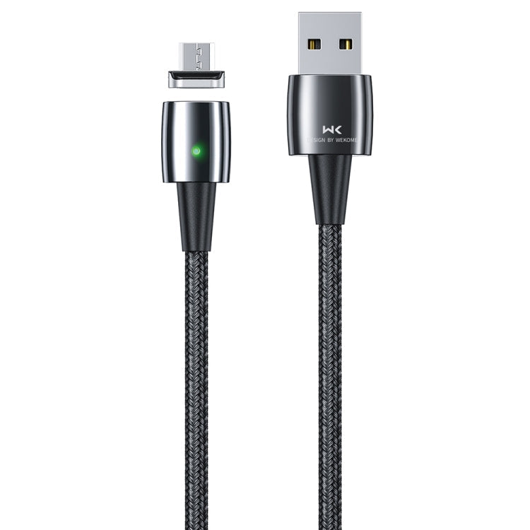 WK WDC-165M 3A Micro USB Magnetic Attraction Data Charging Cable length: 1m