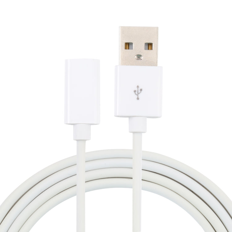 Longueur du câble adaptateur USB mâle vers USB-C / Type-C femelle : 1 m (blanc)