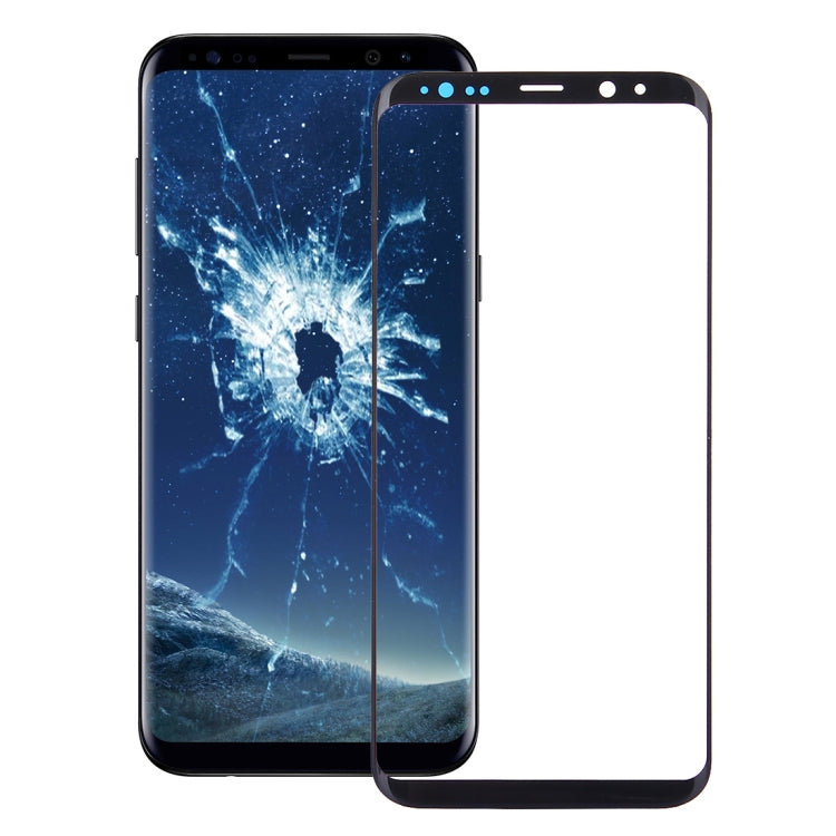 Outer Screen Glass Samsung Galaxy S9 + (Black)