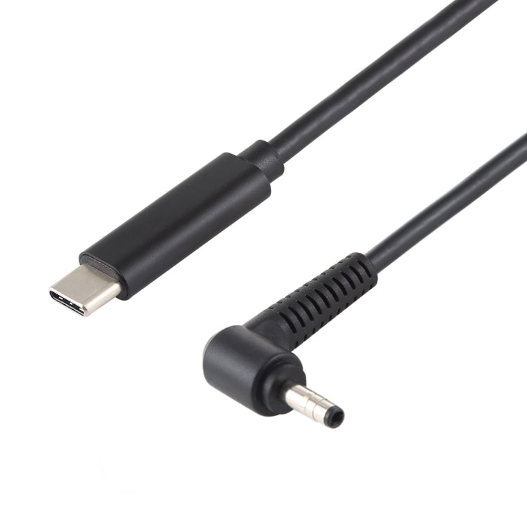 USB-C Type-C a 4.0x1.7 mm Cable de Carga de Alimentación Para Portátil Longitud del Cable: aProximadamente 1.5 m