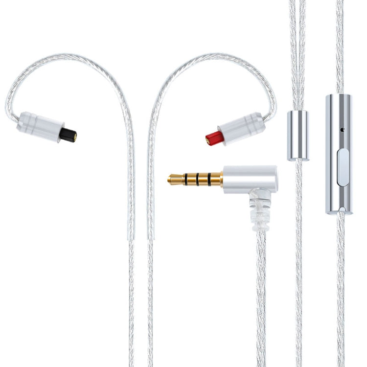 Iron Triangle IM Series Plug Silver Câble pour casque avec microphone (Argent)