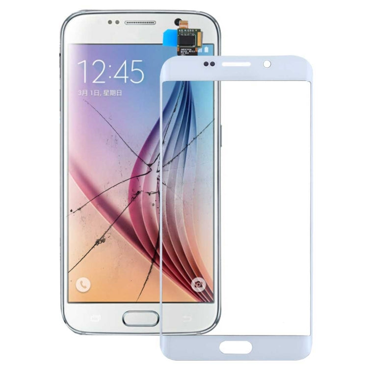Vitre tactile numériseur Samsung Galaxy S6 Edge+ / G928 (Blanc)