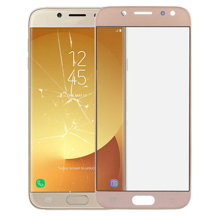 Cristal Exterior de Pantalla para Samsung Galaxy J7 (2017) / J730 (Dorado)
