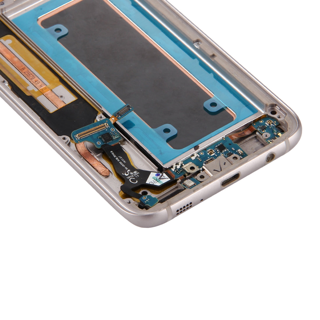 Pantalla LCD + Tactil + Marco (Con Piezas) Samsung Galaxy S7 Edge G935A Dorado
