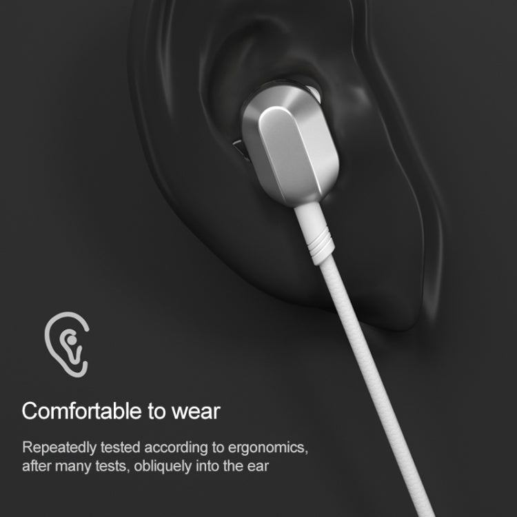 WK Y9 In-Ear 3.5mm Dual Moving Coil HiFi Stereo Wired Earphone (Black)
