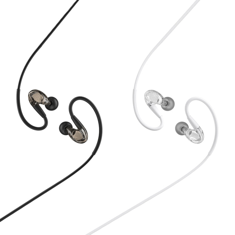 WK Y22 Écouteurs intra-auriculaires filaires 3,5 mm (Blanc)