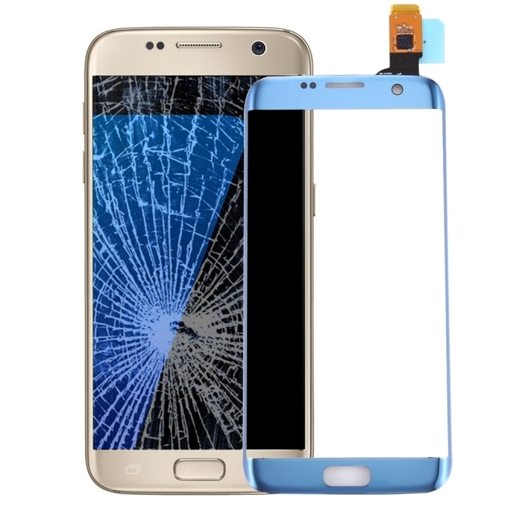Écran tactile pour Samsung Galaxy S7 Edge / G9350 / G935F / G935A (Bleu)