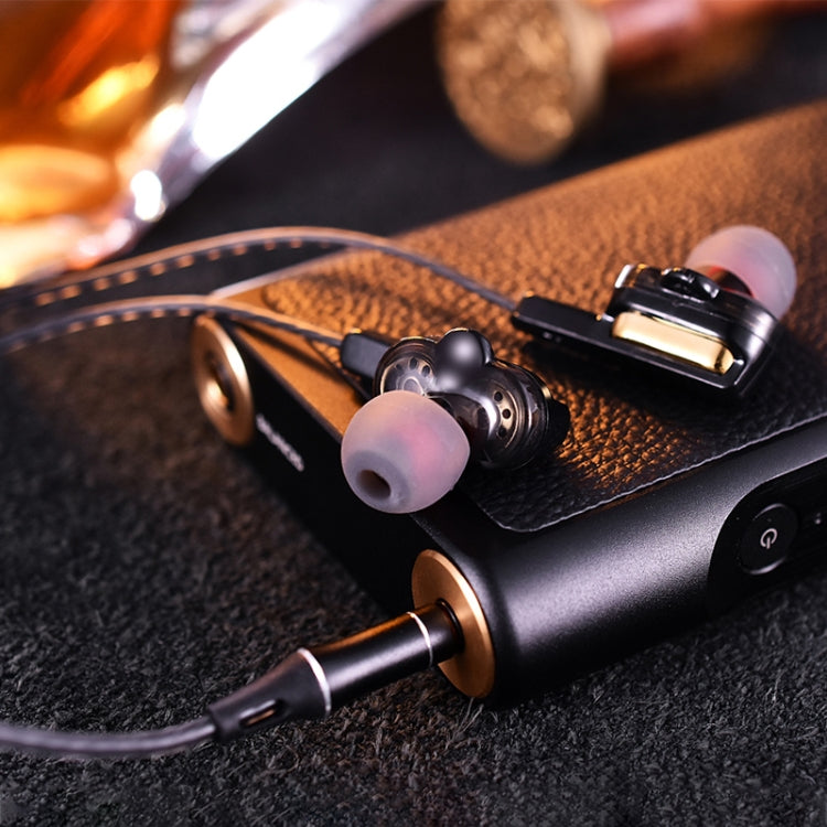 QKZ CK3 HIFI Four-unit In-Ear Music Headphones (Black)