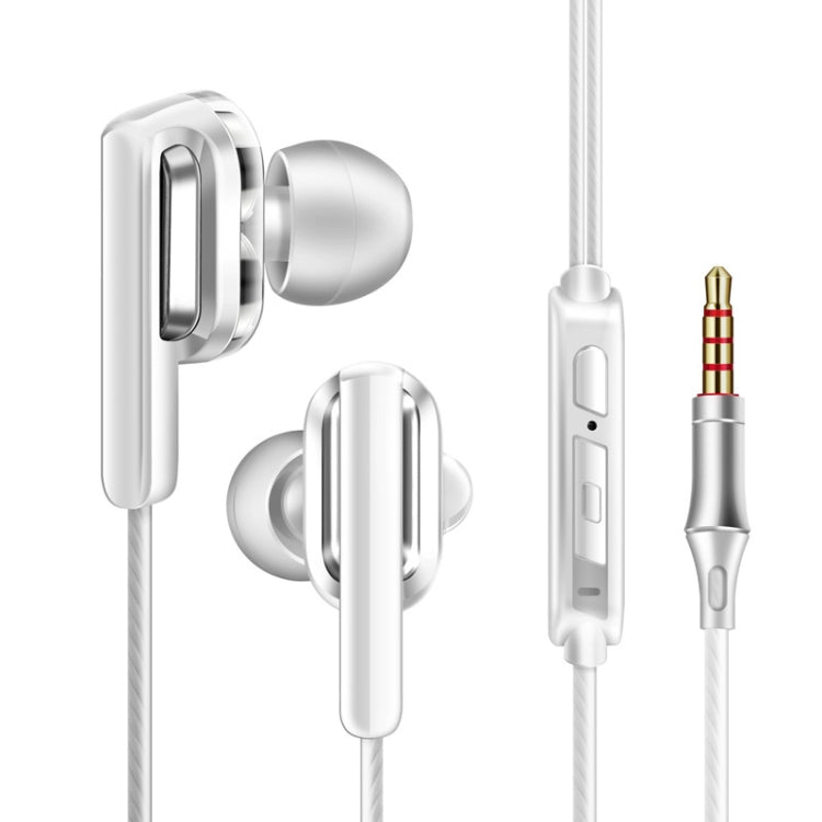 QKZ CK3 HIFI Four-unit In-Ear Music Headphones (White)