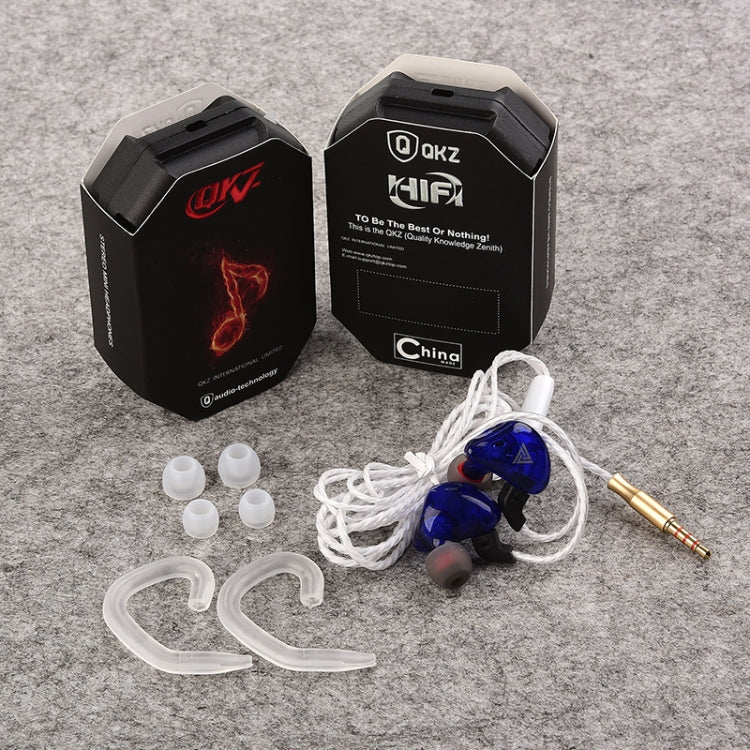 QKZ CK5 HIFI In-ear Star with the same Music Headphones (Red)