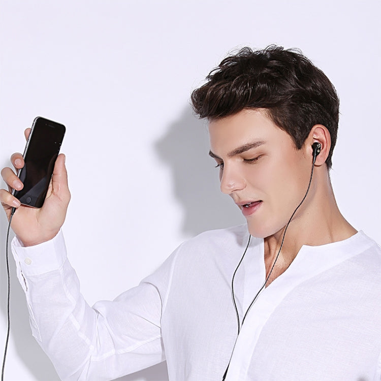 QKZ CK8 HiFi In-ear Four-unit Music Sports Headphones (White)