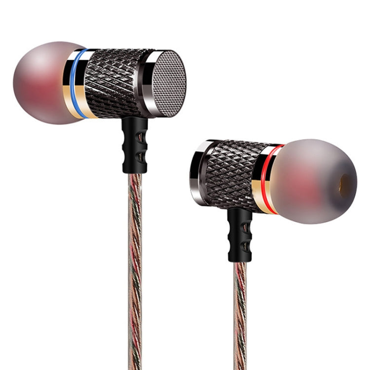 QKZ DM6 Auriculares Deportivos internos de música de alta calidad Versión de Micrófono