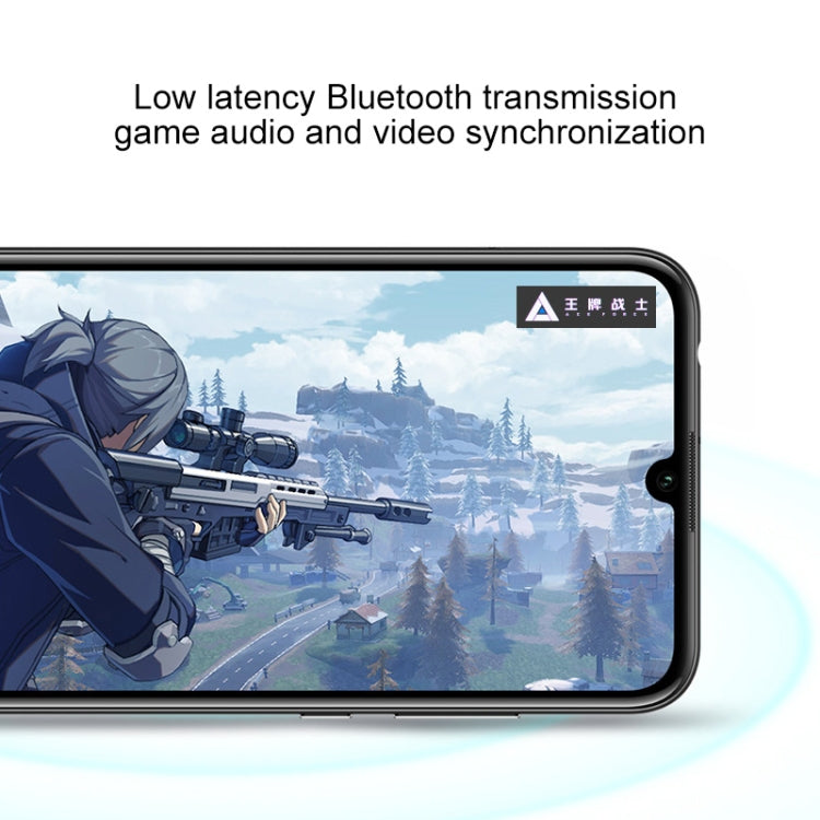 Oreillette Bluetooth magnétique étanche d'origine Huawei HONOR XSPORT PRO AM66 IP55 (gris)