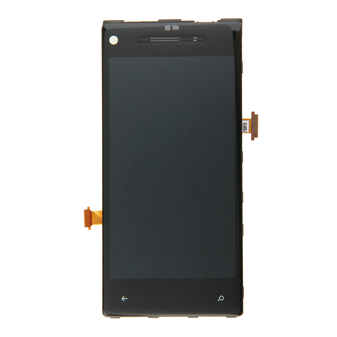 Full Screen LCD + Touch + Frame HTC 8X Black