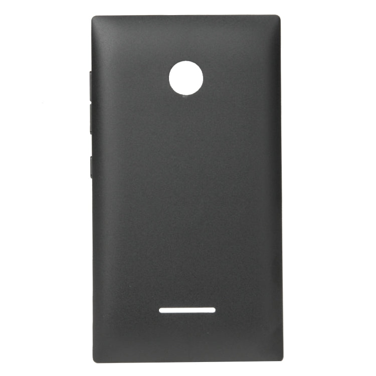 Couvercle arrière de la batterie pour Microsoft Lumia 435 (noir)
