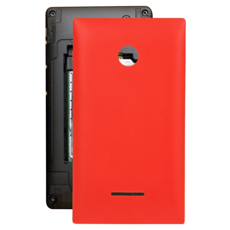Cache arrière de batterie pour Microsoft Lumia 435 (Rouge)