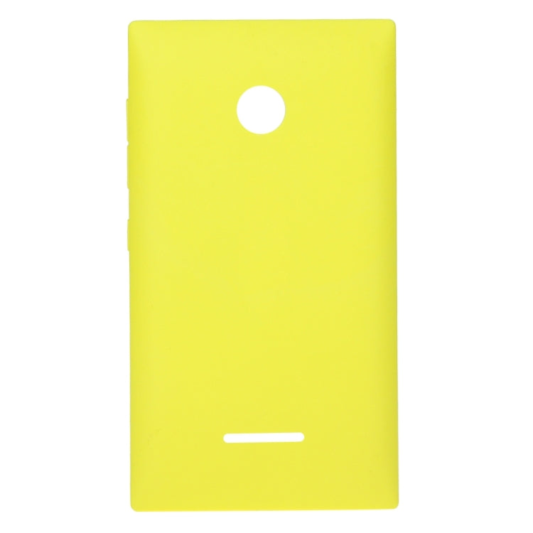 Cache arrière de batterie pour Microsoft Lumia 435 (Jaune)