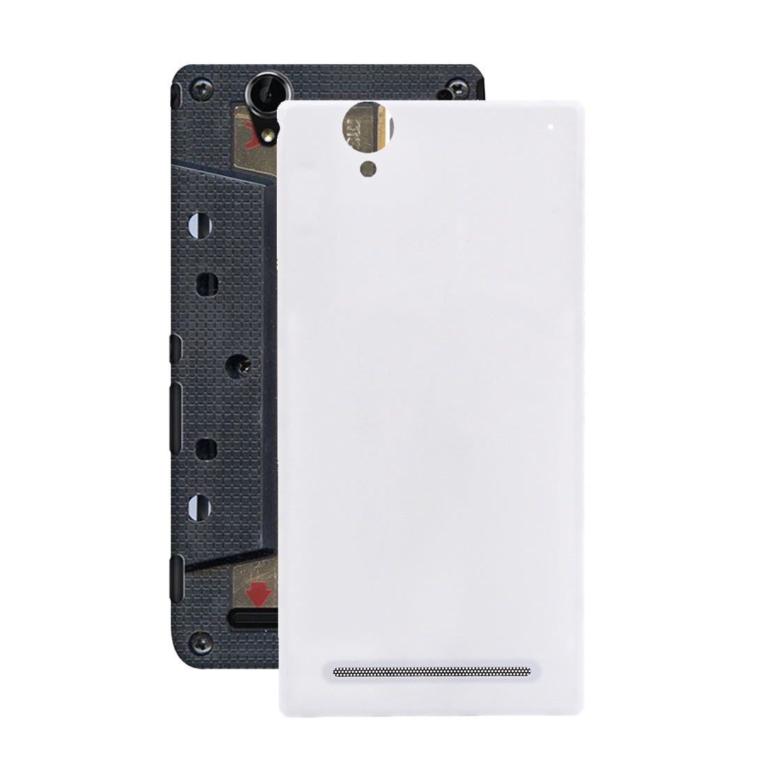 Battery Cover Back Cover Sony Xperia T2 Ultra White