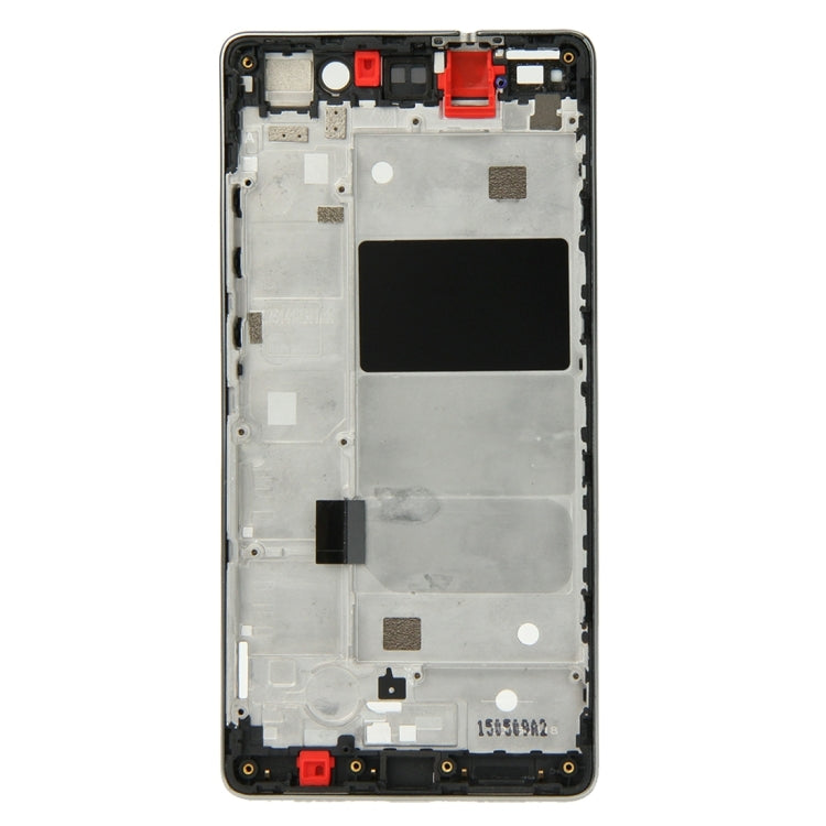 Plaque de lunette du cadre LCD du boîtier avant du Huawei P8 Lite (noir)