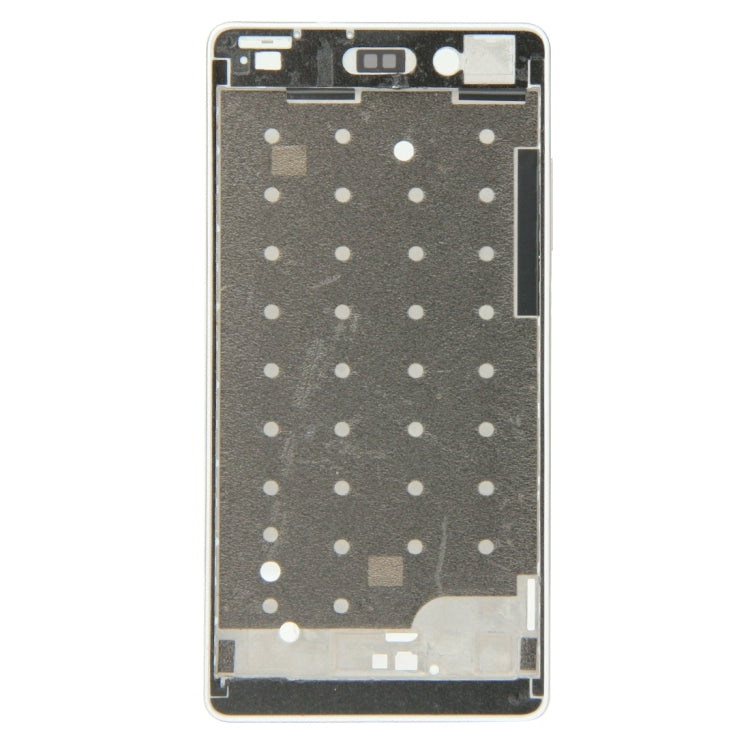 Plaque de lunette du cadre LCD du boîtier avant du Huawei P8 Lite (or)