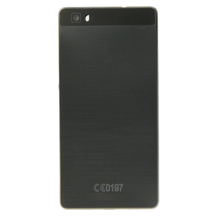 Huawei P8 Lite Cubierta de Carcasa Completa (Carcasa Frontal Placa de Bisel de Marco LCD + Cubierta Posterior de Batería) (Negro)