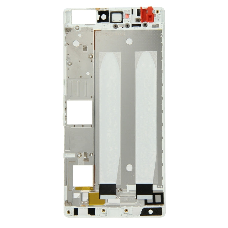 Huawei P8 Placa de Bisel de Marco LCD de Carcasa Frontal (Blanco)