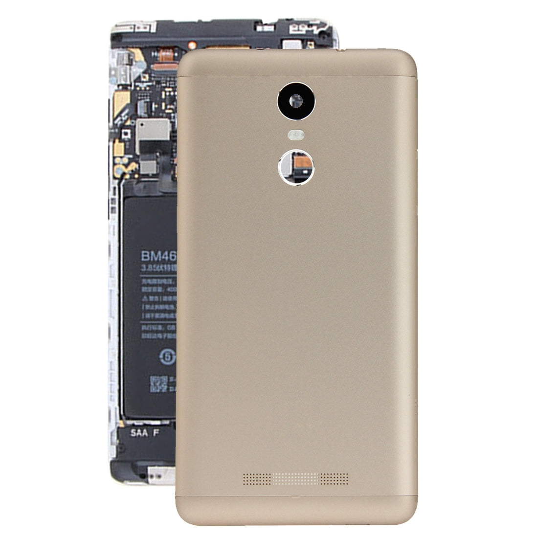 Tapa Bateria Back Cover Xiaomi Redmi Note 3 Dorado