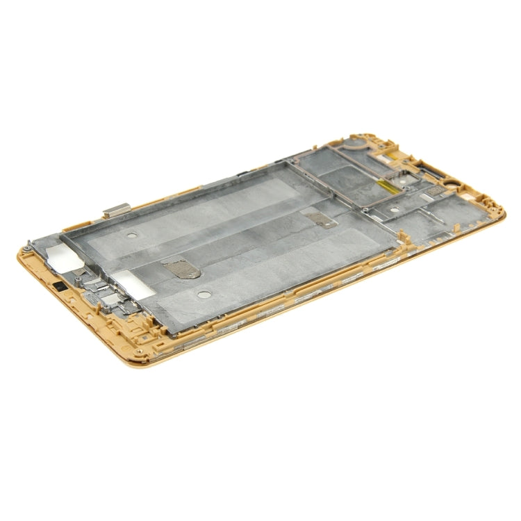 Huawei Ascend Mate 7 Carcasa Frontal Placa de Bisel de Marco LCD (dorado)