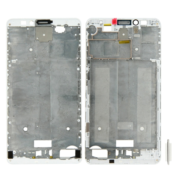 Huawei Ascend Mate 7 Carcasa Frontal Placa de Bisel de Marco LCD (Blanco)
