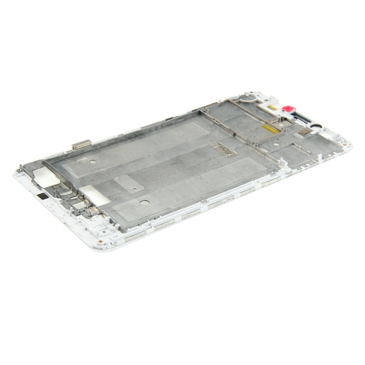 Plaque de lunette du cadre LCD du boîtier avant du Huawei Ascend Mate 7 (blanc)