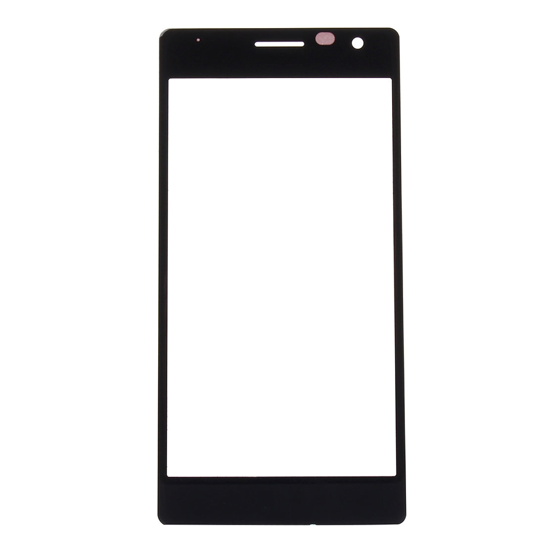Outer Glass Front Screen Nokia Lumia 730 Black