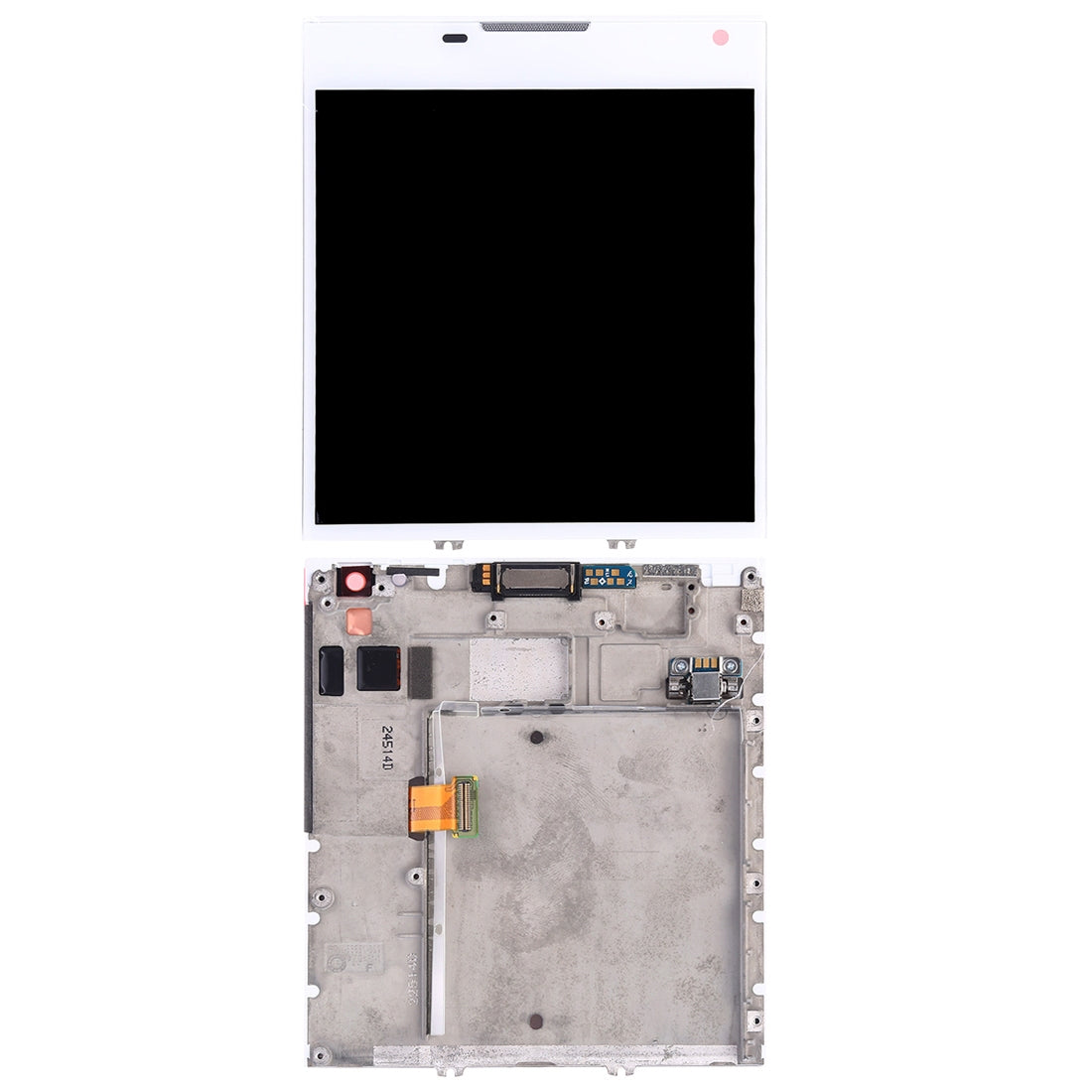 Ecran Complet LCD + Tactile + Châssis BlackBerry Passport Q30 Blanc