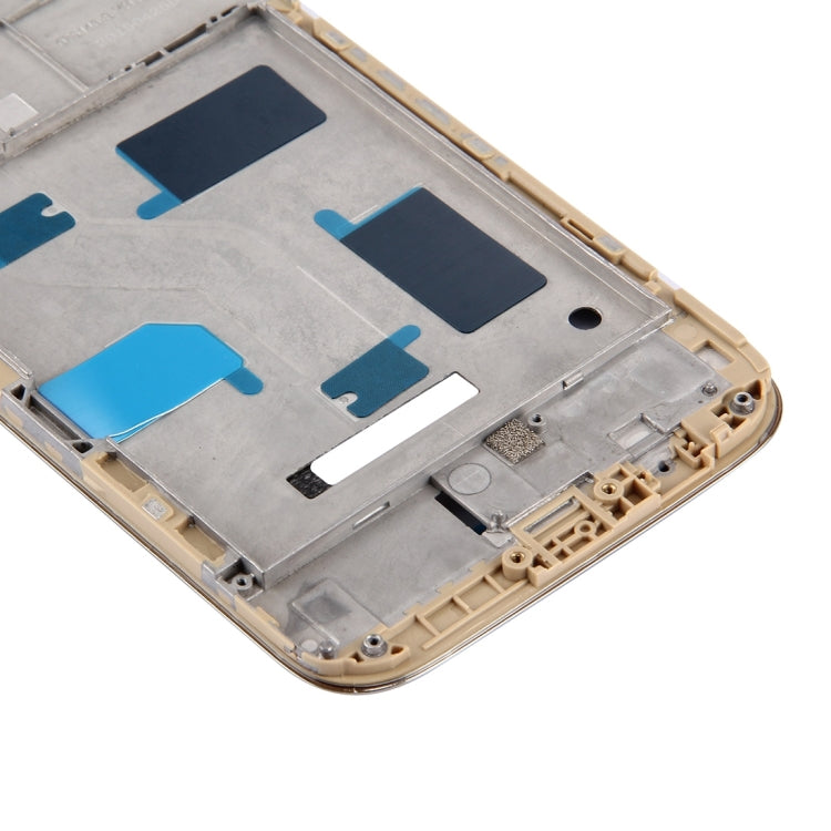 Huawei G8 Carcasa Frontal Placa de Bisel de Marco LCD (dorado)