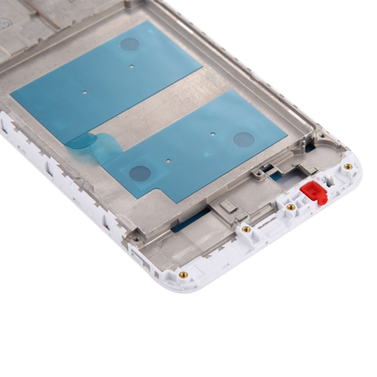 Huawei Enjoy 7 Placa de Bisel de Marco LCD de Carcasa Frontal (Blanco)
