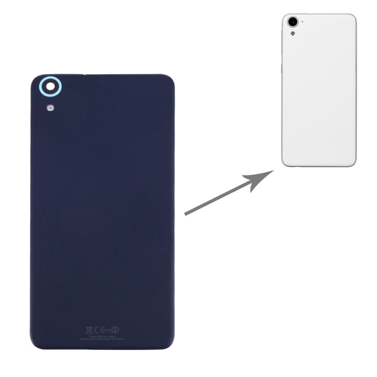 Cubierta de Carcasa Completa (Carcasa Frontal Placa de Bisel de Marco LCD + Cubierta Trasera) Para HTC Desire 826 (Azul)